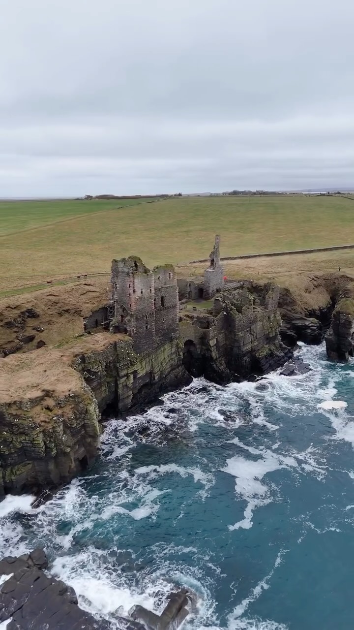 Scottish Coastal Ruins And Monuments
