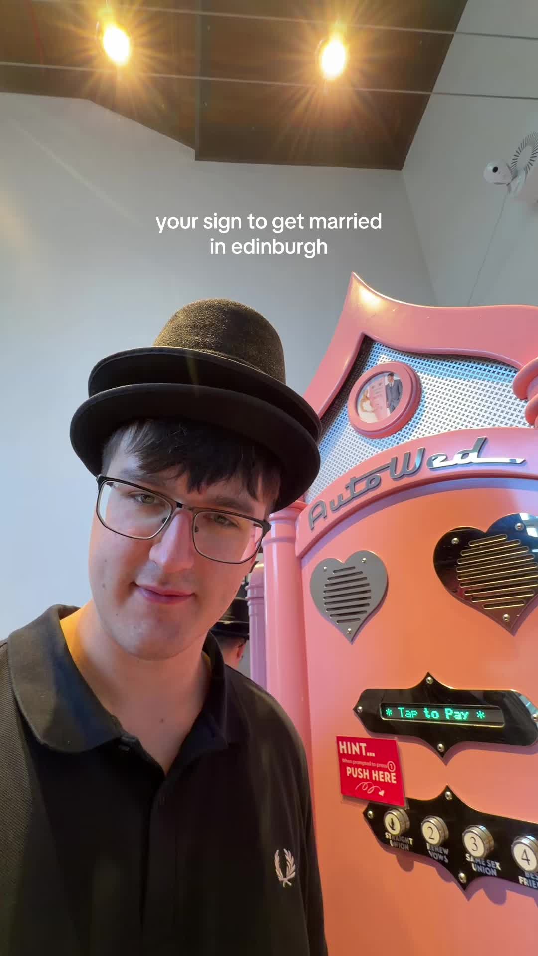 Edinburgh's Camera Obscura Offers Fun Wedding Booth
