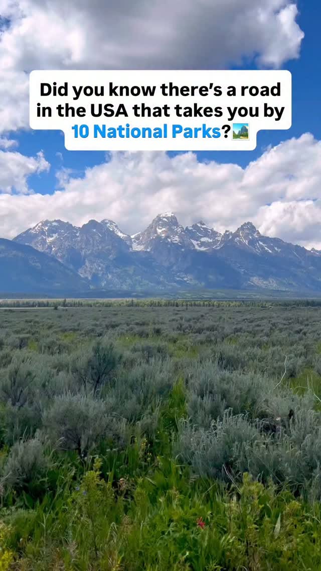 Scenic Drive Past National Parks