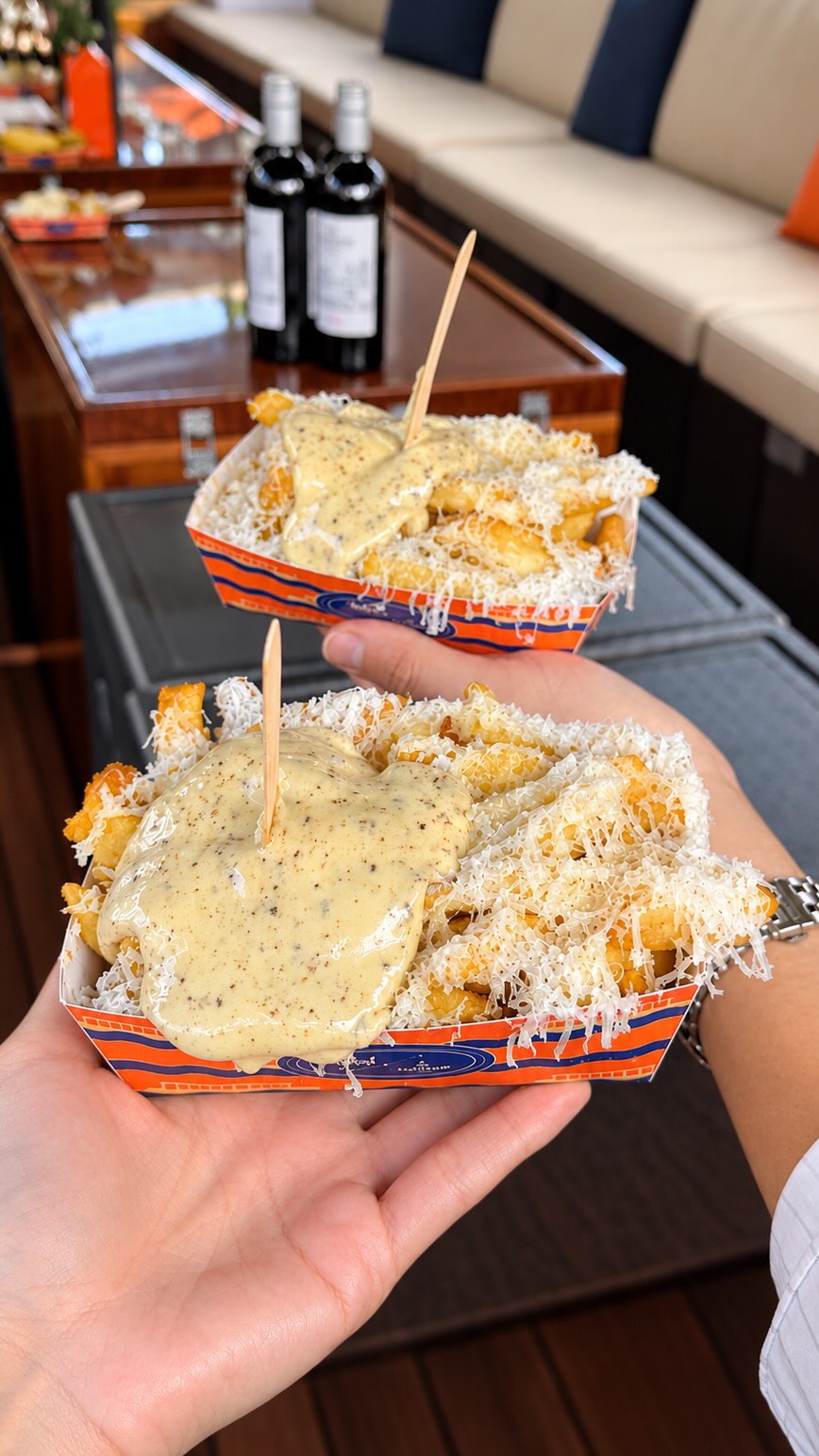 Fries Meet Canal Cruises in Amsterdam