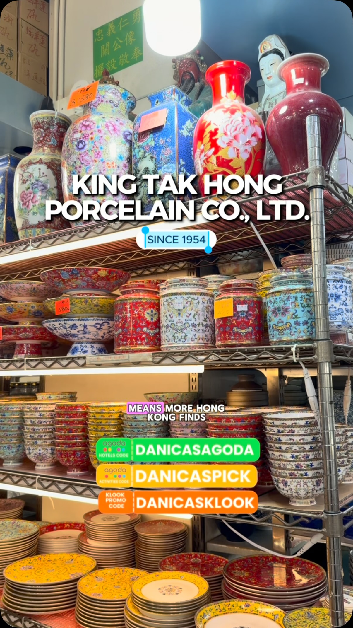 King Tak Hong Porcelain: Hong Kong Shop Since 1954