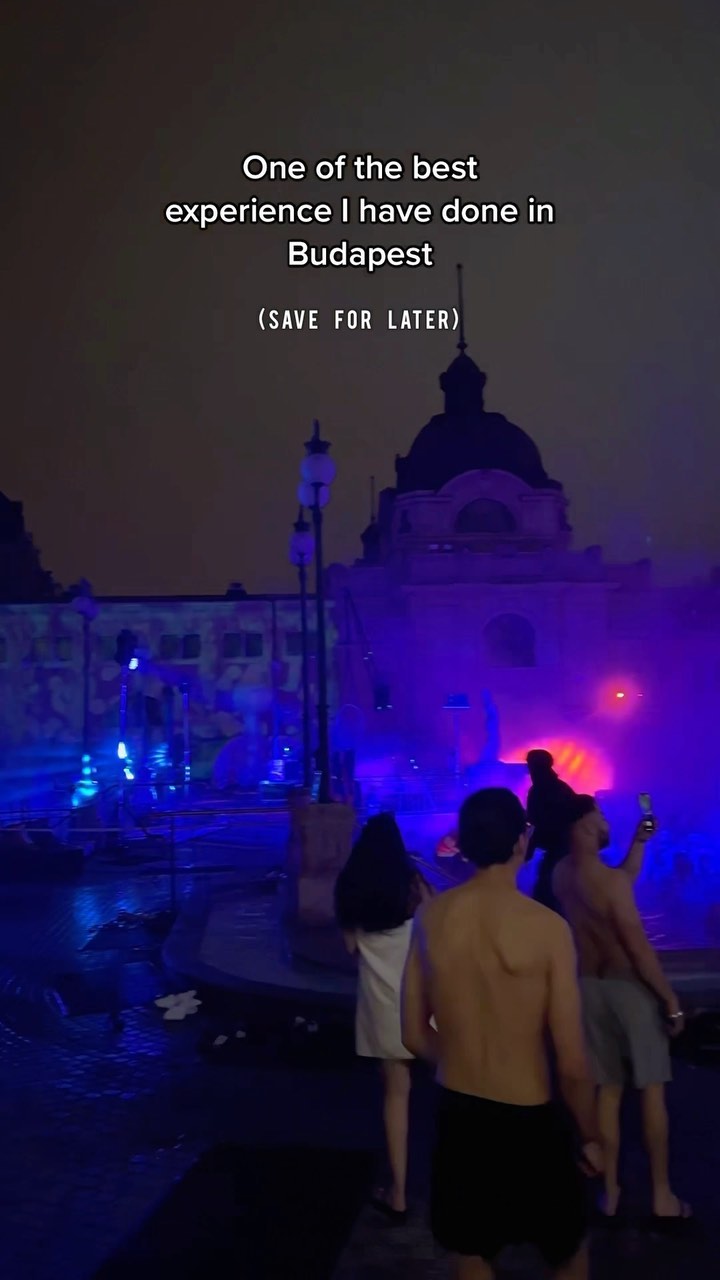 Budapest's Széchenyi Thermal Bath Sparty Experience