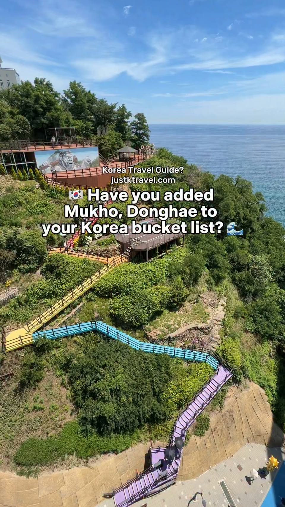 Scenic Spots in Mukho, Donghae, Korea