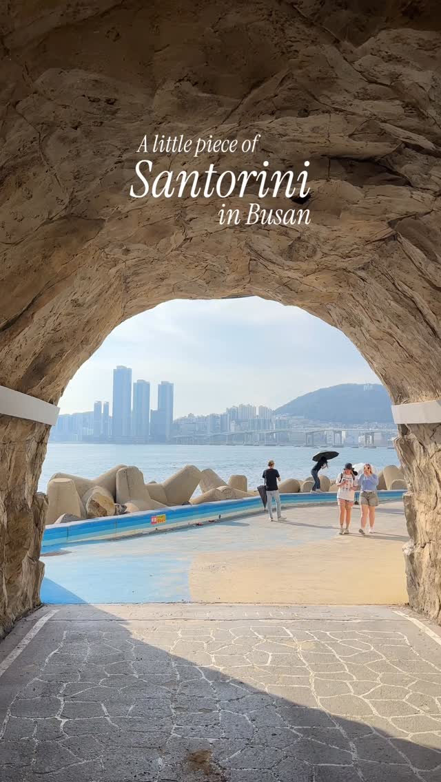 Busan's Coastal Village And Tunnel