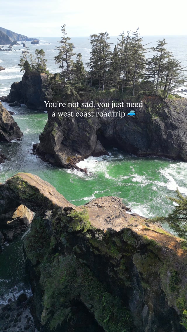 California and Oregon Coastal Road Trip Destinations