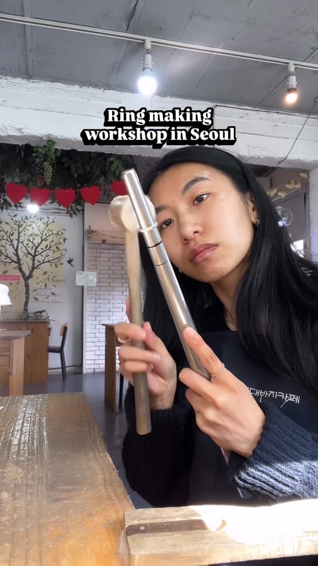 DIY Ring Making Workshop in Hongdae