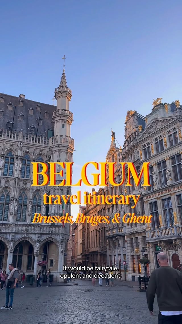 Brussels, Bruges, and Ghent Travel Guide