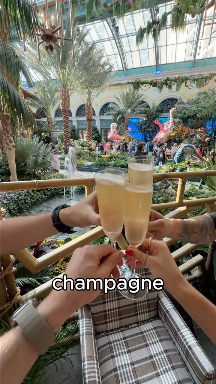 Bellagio Hotel, Conservatory, and Petrossian Bar