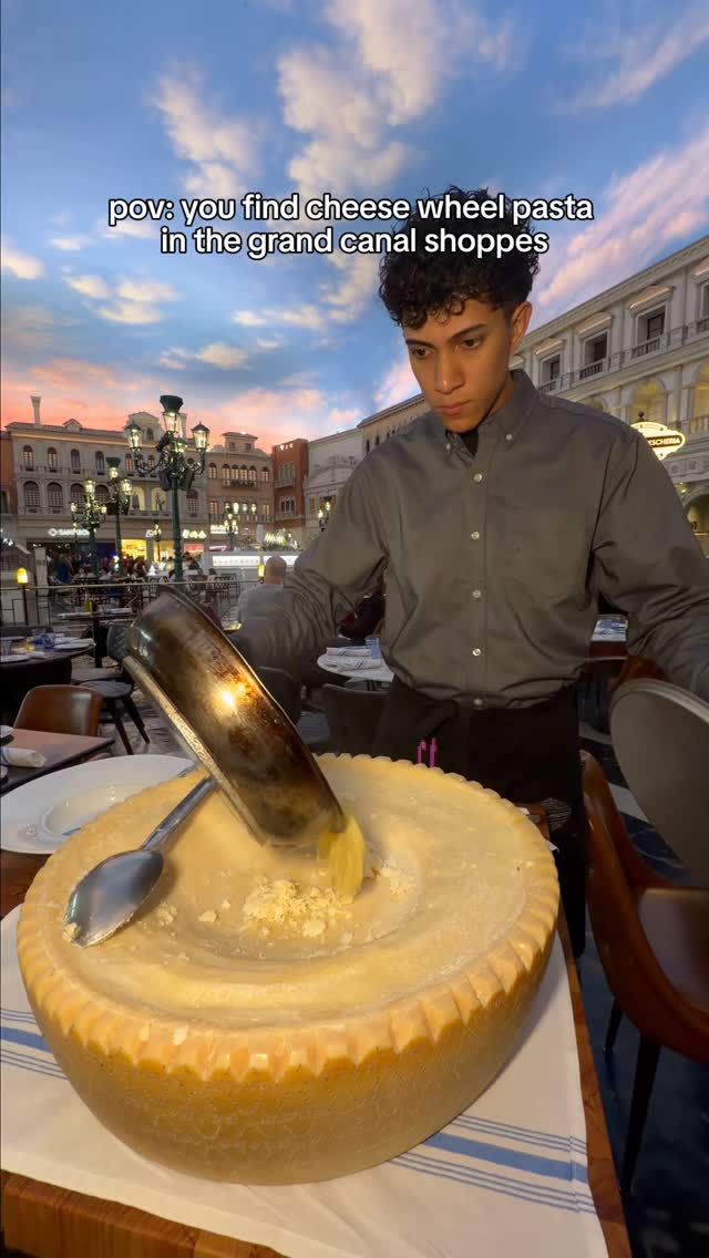 Restaurants Featuring Tableside Cheese Wheel Cacio e Pepe