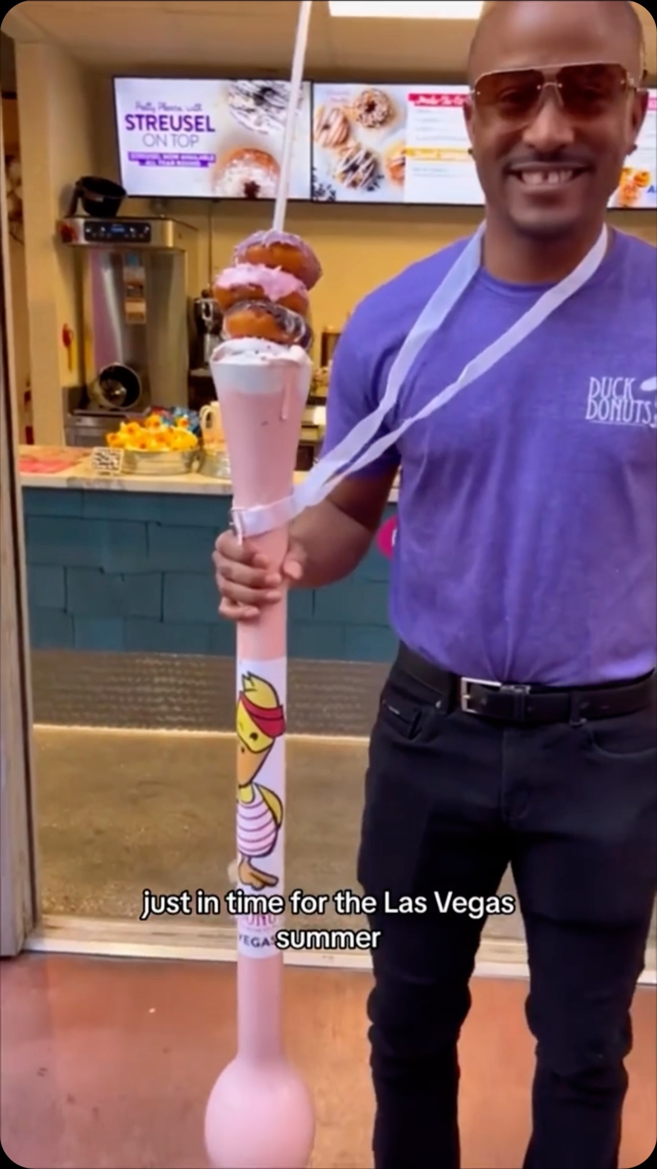 Las Vegas Boozy Milkshake Challenge At Grand Bazaar