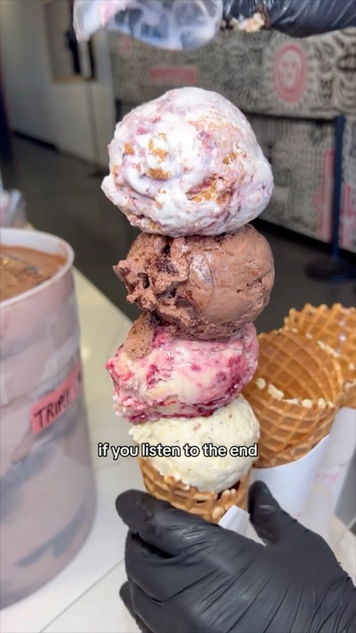 Fremont Street Experience And Sorry Not Sorry Creamery