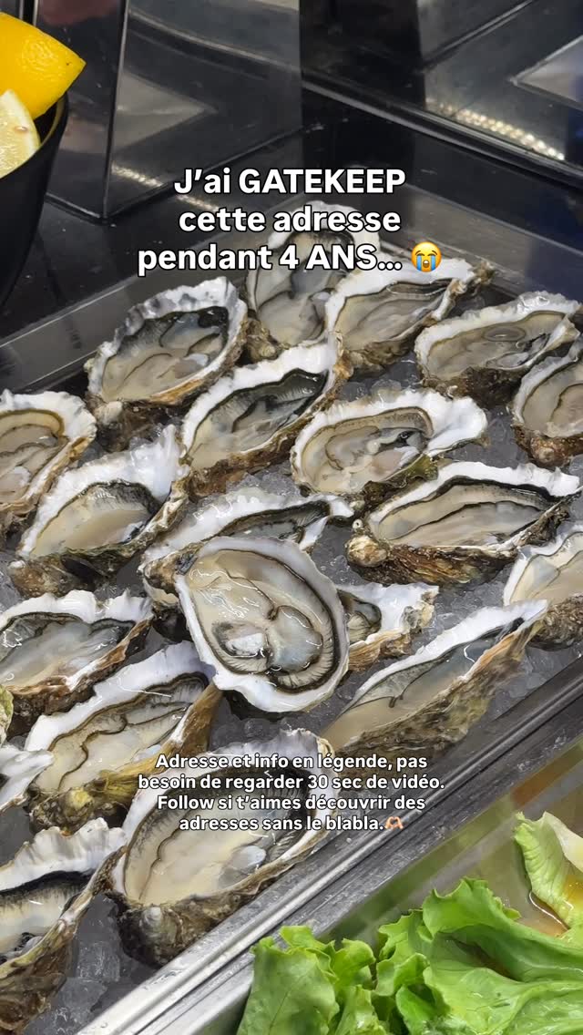 Paris Restaurant Features All-You-Can-Eat Oysters
