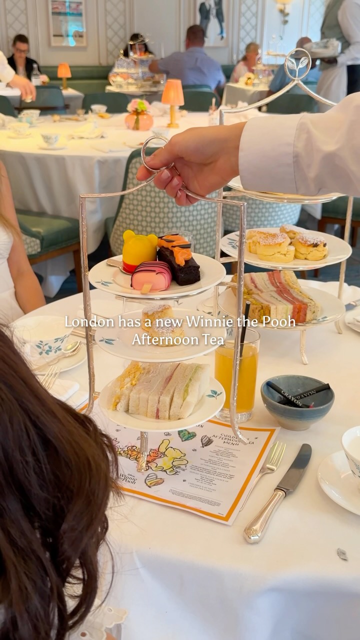 Magical Winnie the Pooh Tea at Fortnum & Mason