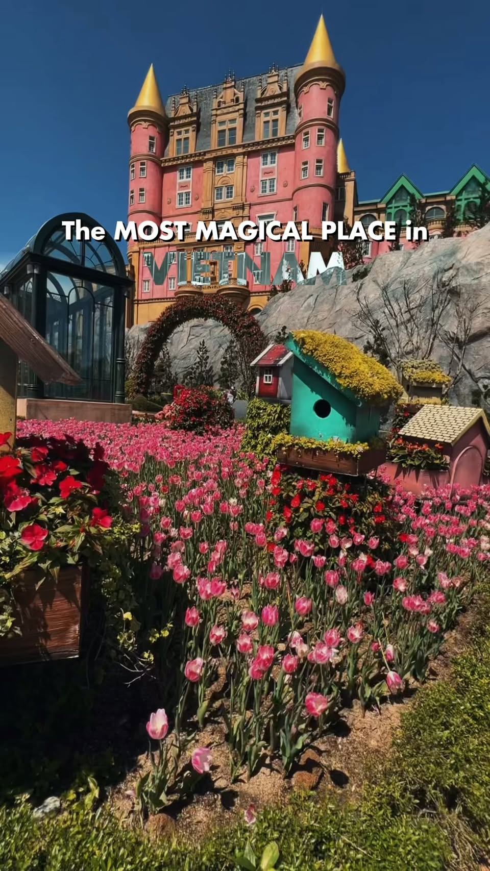 Golden Bridge and Ba Na Hills' Magical Mountain Escape