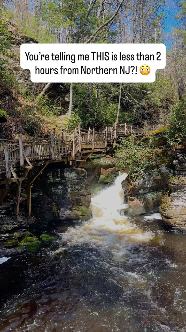 Pocono Mountains Waterfalls, Town, and Historic Inn