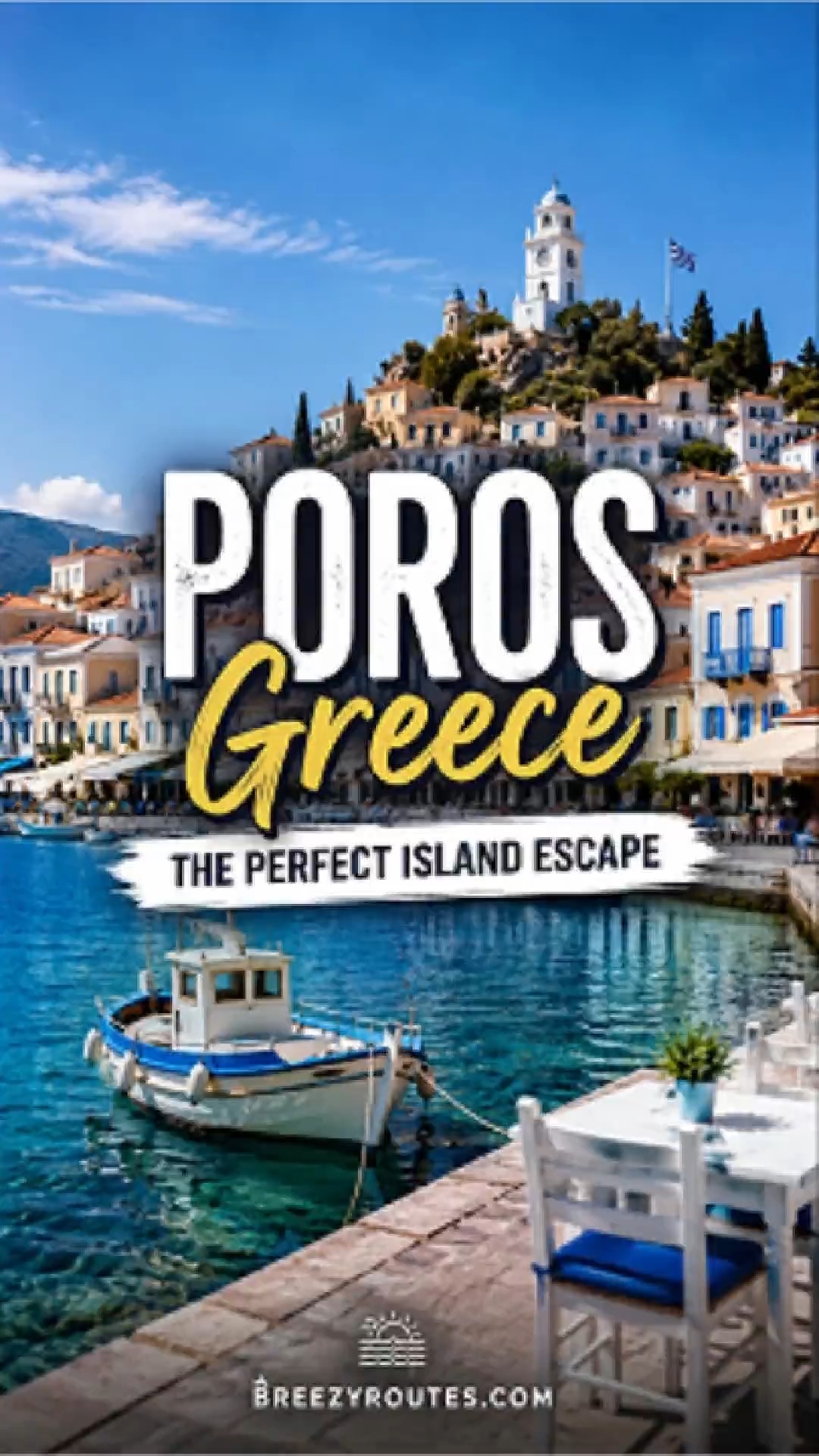 Greek Islands Near Athens: Poros, Aegina, Hydra