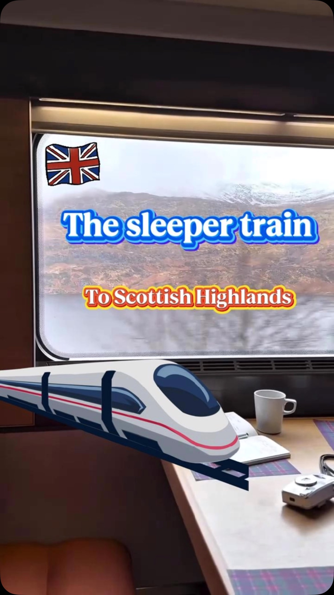 Scottish Highlands Sleeper Train Journey