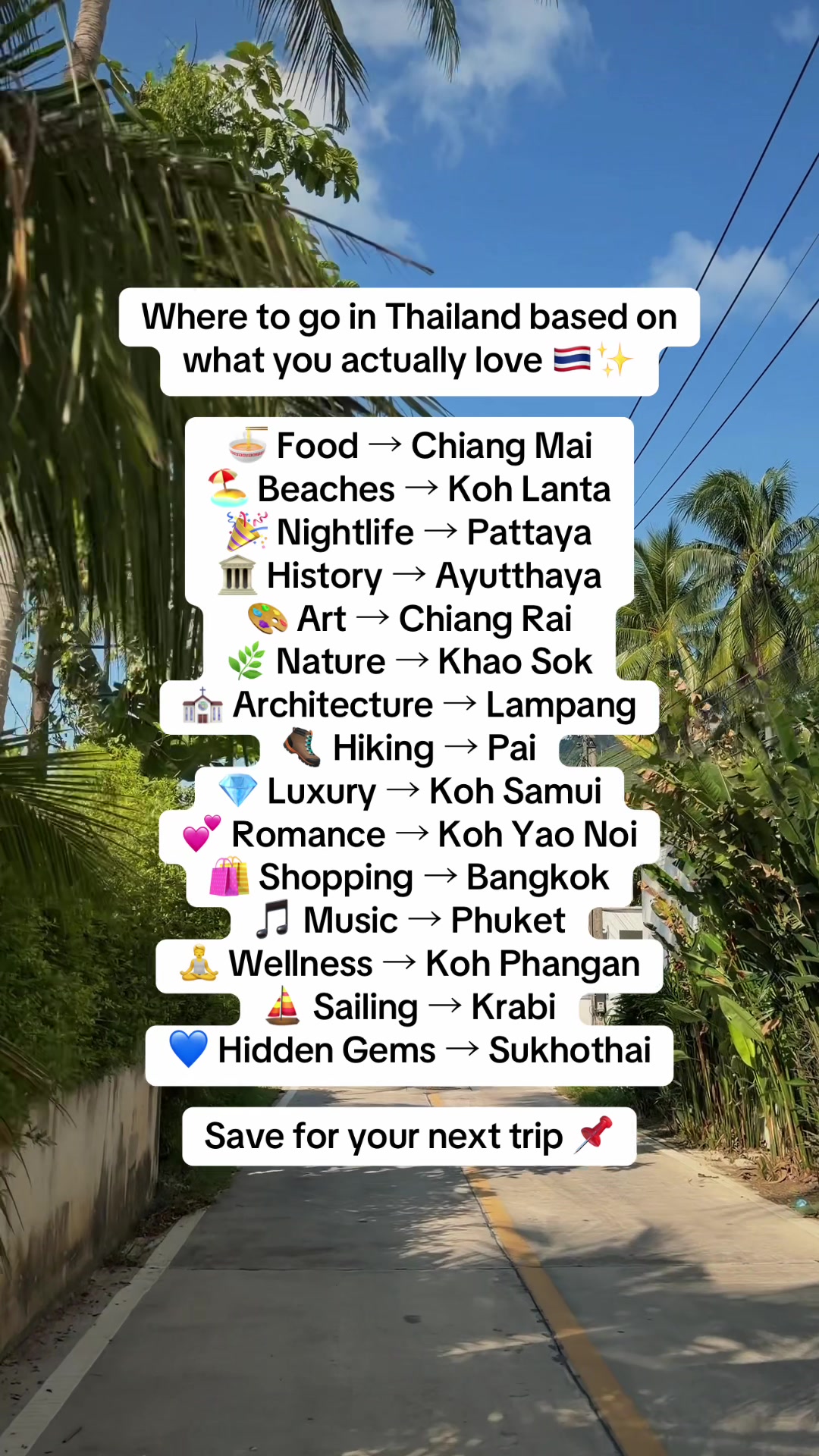 Thailand Destinations For Every Travel Interest