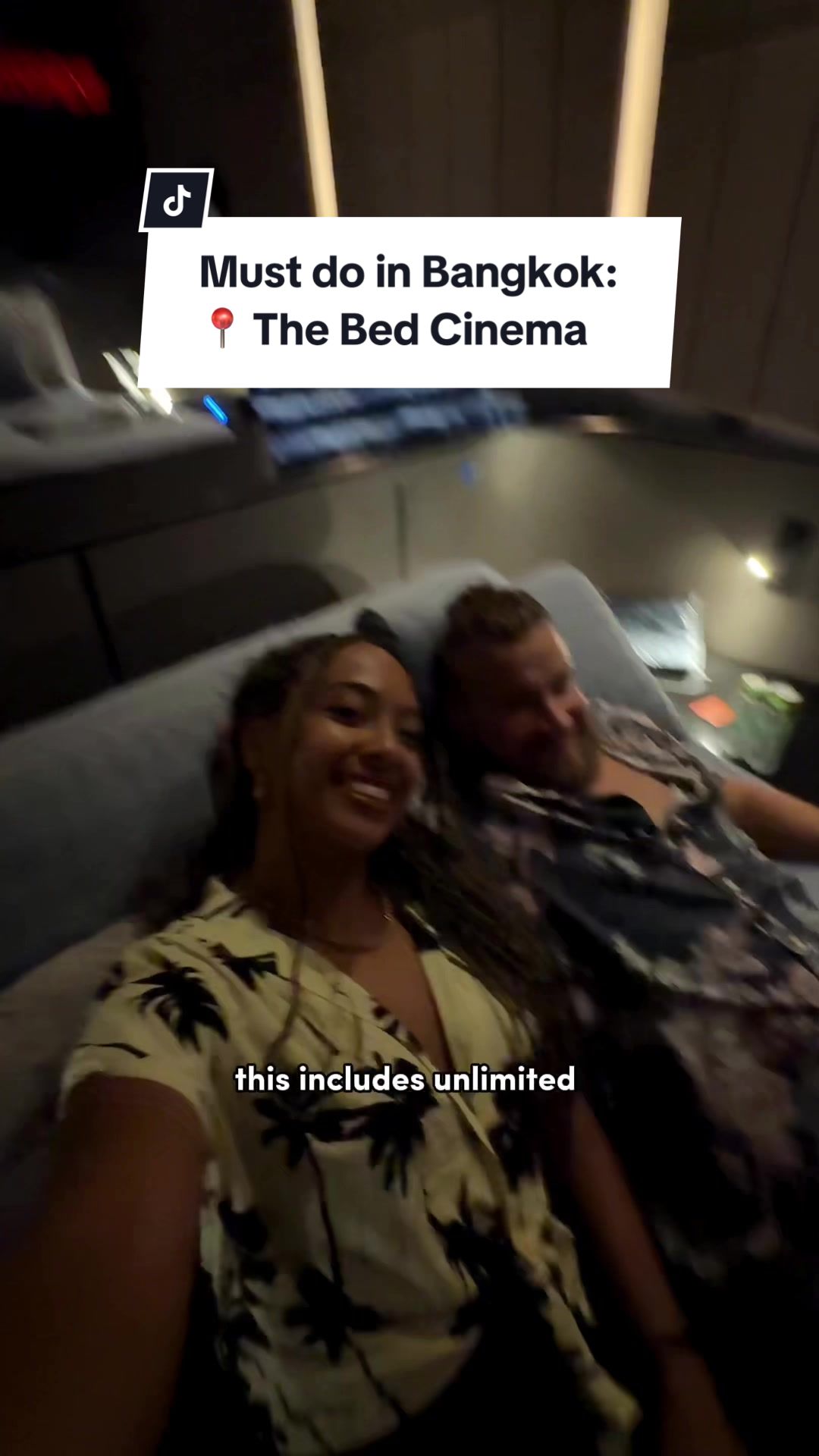 Luxury Cinema Beds With Unlimited Snacks