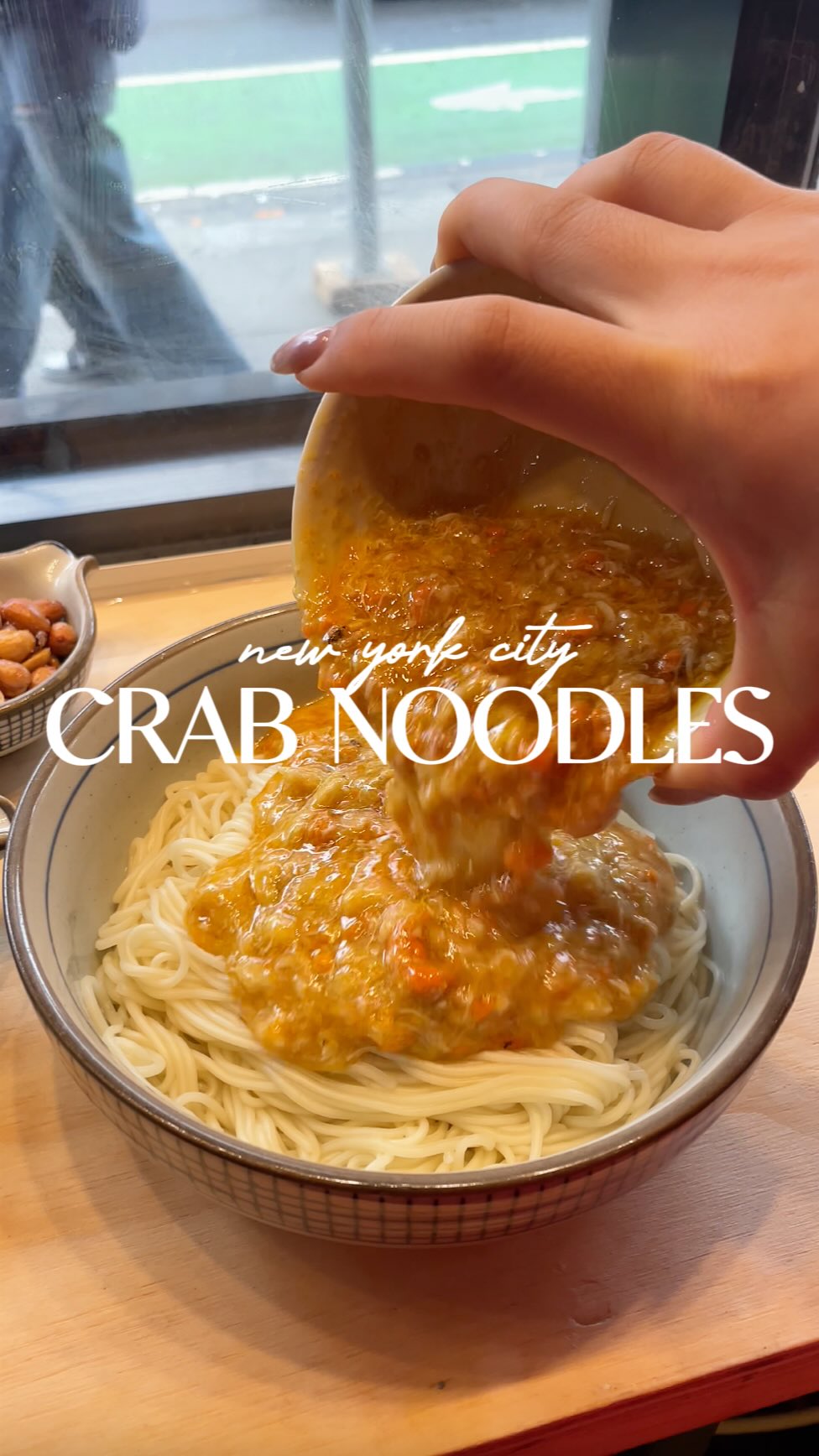 Crab Roe Noodles Spotlighted at New Eatery