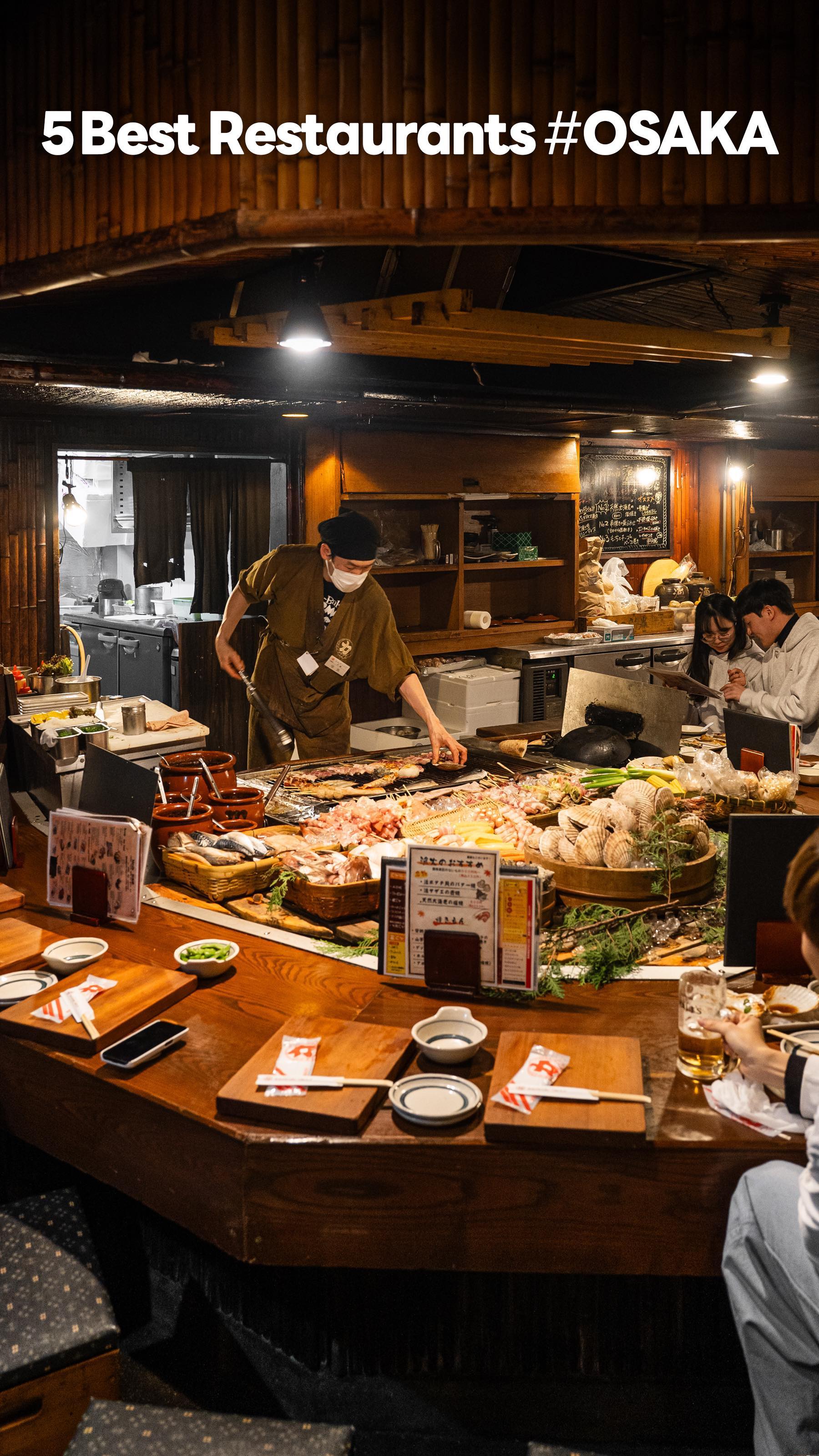Five Osaka Restaurants With Dazzling Performances