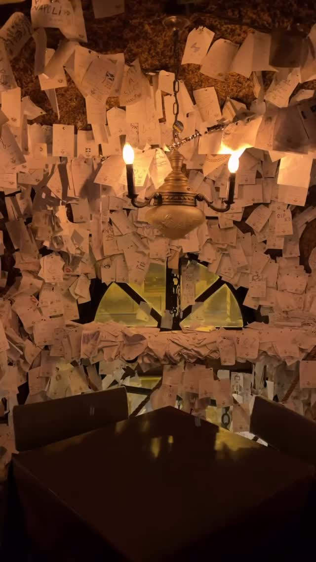 Budapest Pub's Walls Covered in Traveler Messages