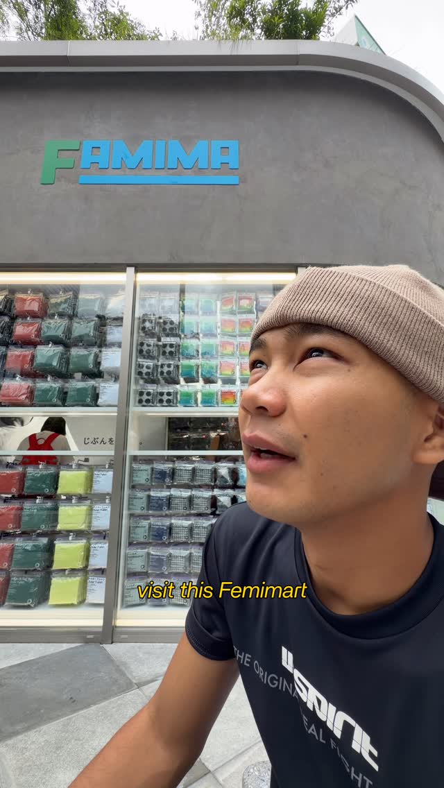 Futuristic Family Mart Offers Unique Food and Clothing