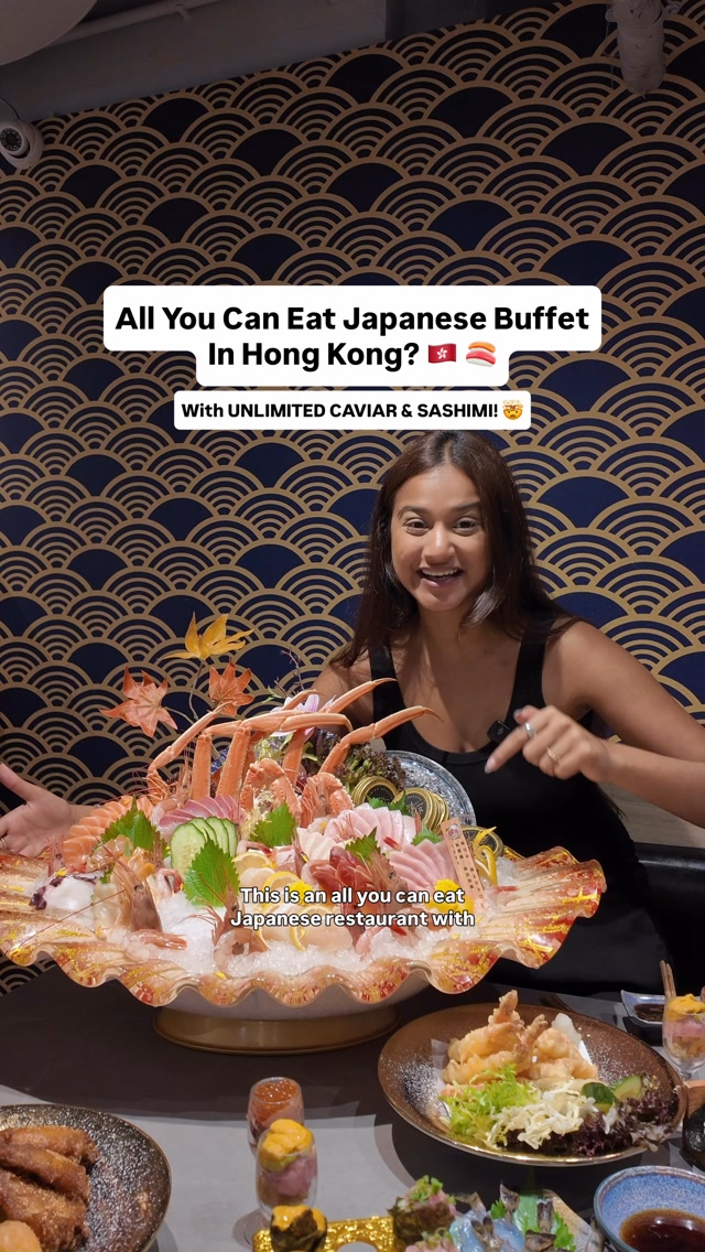 Unlimited Caviar and Sashimi Japanese Buffet