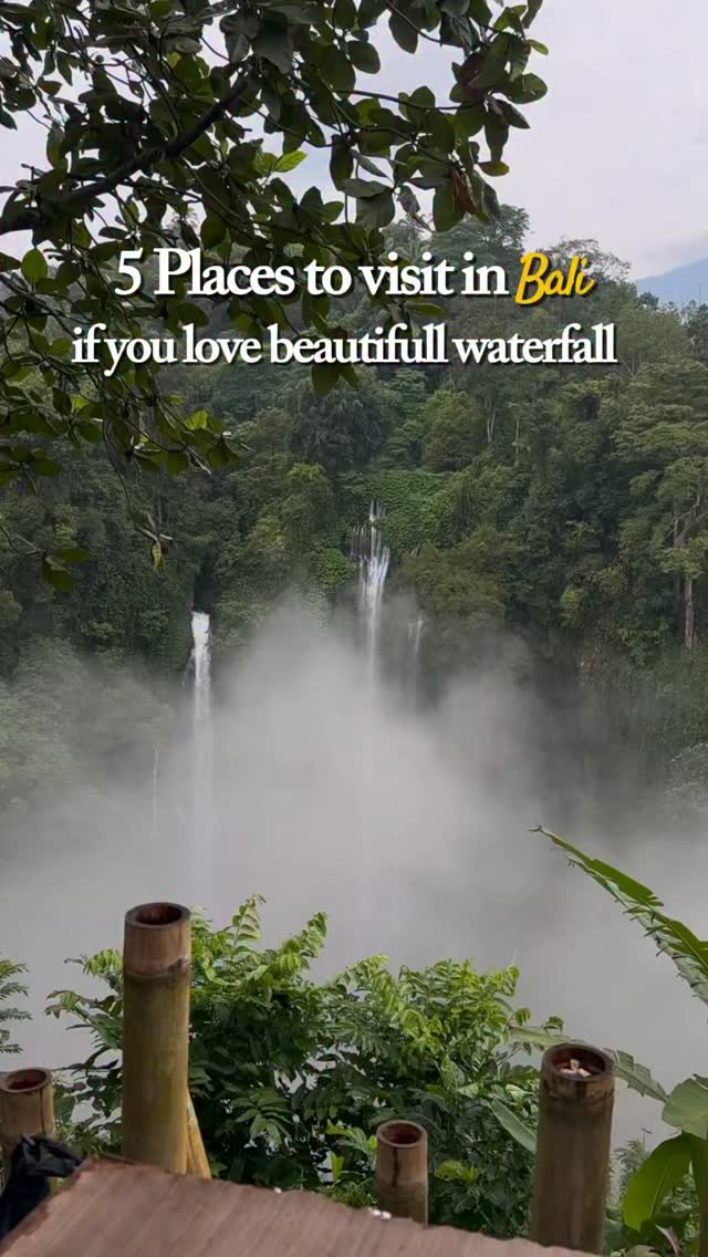 Bali's Most Stunning Waterfalls to Explore