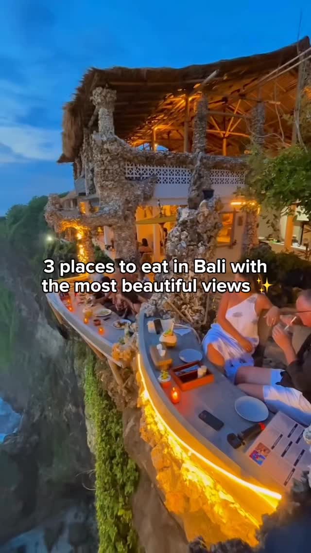 Bali Restaurants With Stunning Scenic Views
