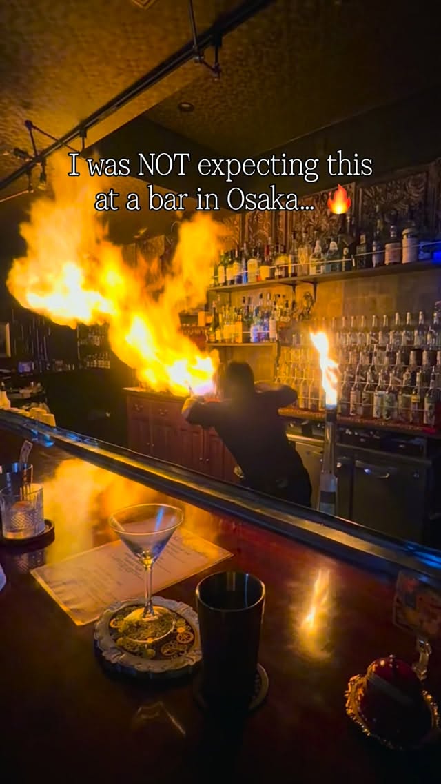 Akashic Records: Osaka's Wizardly Flair Bartending Bar