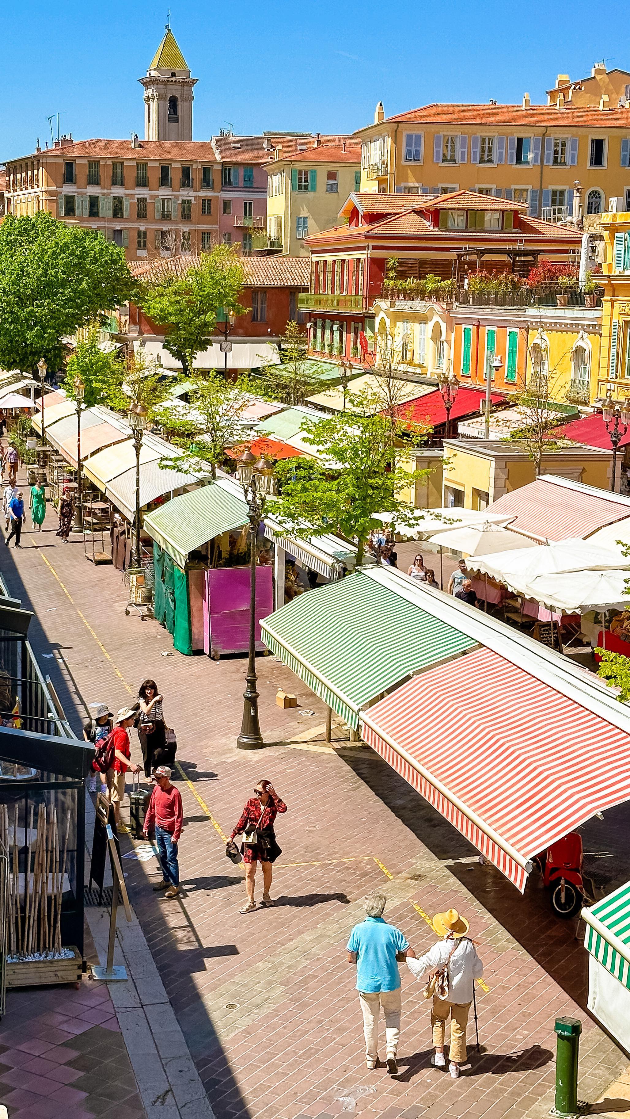 Nice's Waterfront, Old Town, and Markets