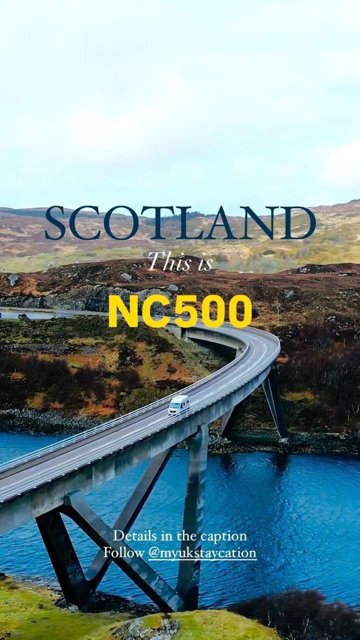 Scenic Scottish NC500 Road Trip Highlights
