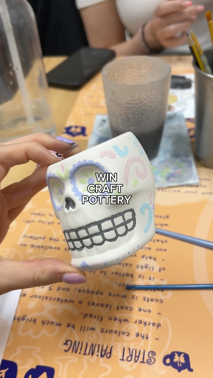 Pottery Painting Fun At The Craft Pottery