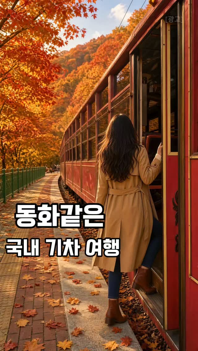 Scenic Train Ride Through Deep Mountain Valleys