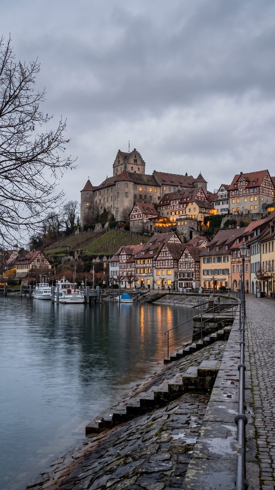 Fairytale Meersburg Town on Lake Constance