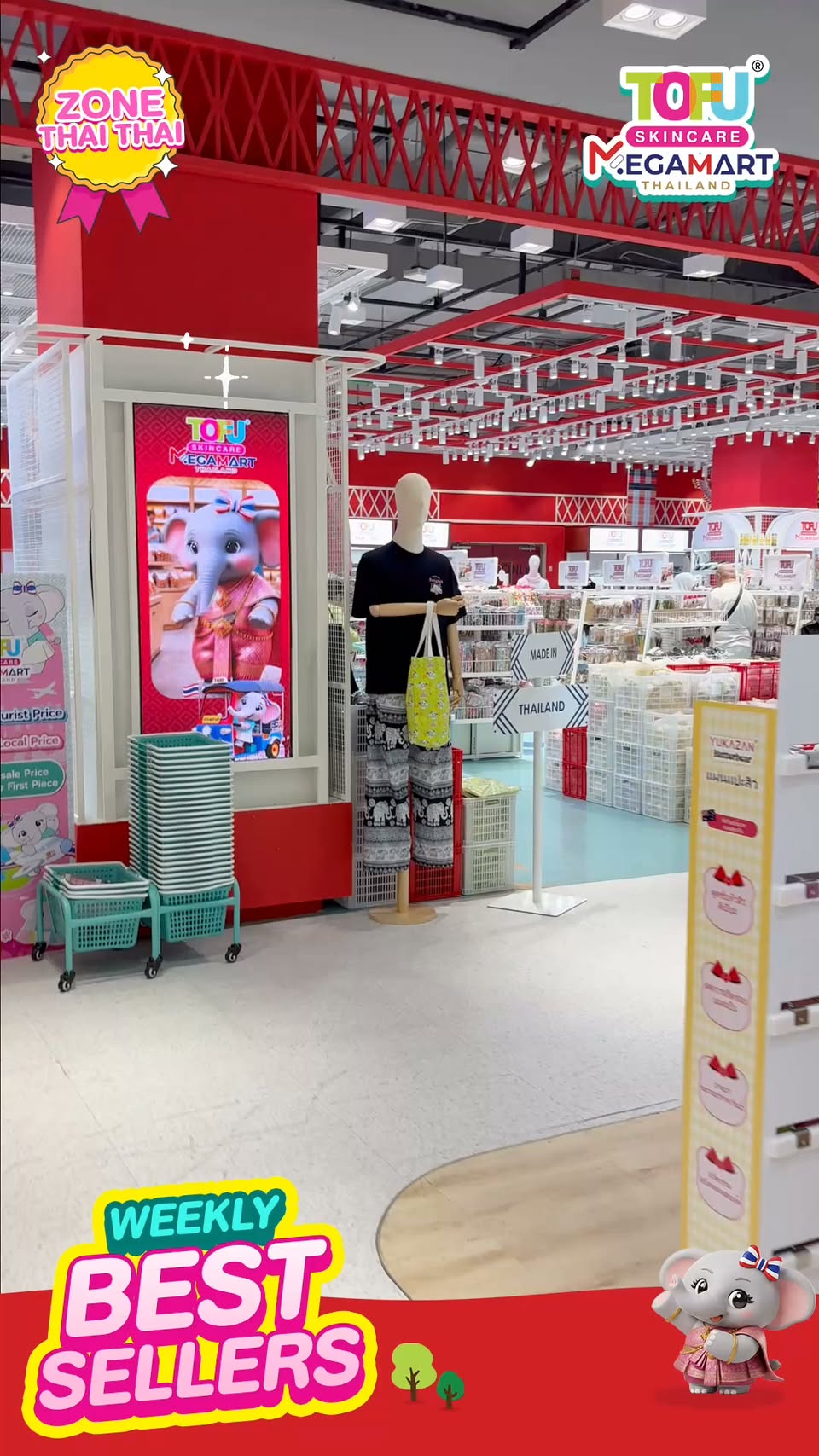Bangkok Souvenir Shopping At Tofu Skincare Megamart
