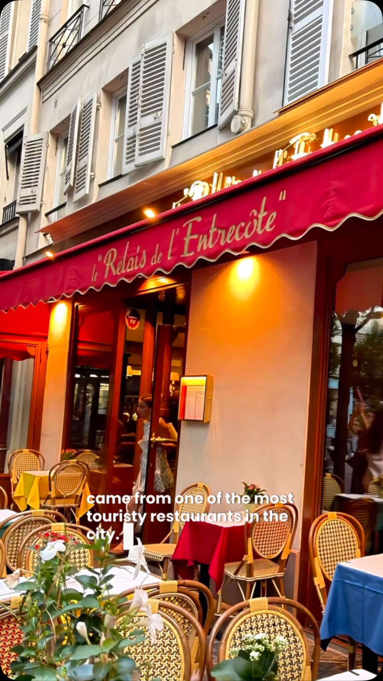 Paris Steak Frites Restaurant Recommendations