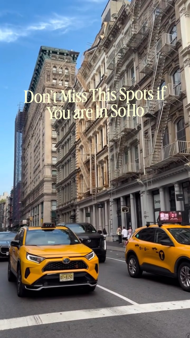 SoHo Spots For Fashion, Coffee, And Experiences