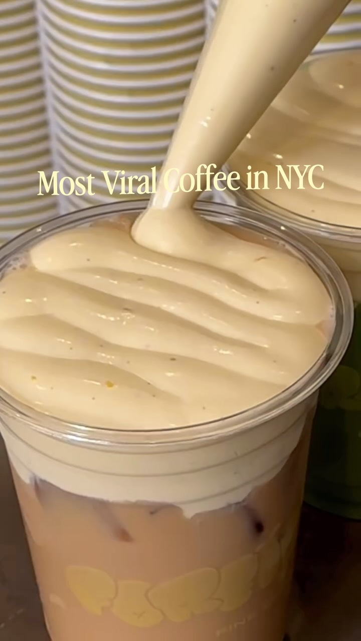 NYC's Viral Crème Brûlée Coffee Experience