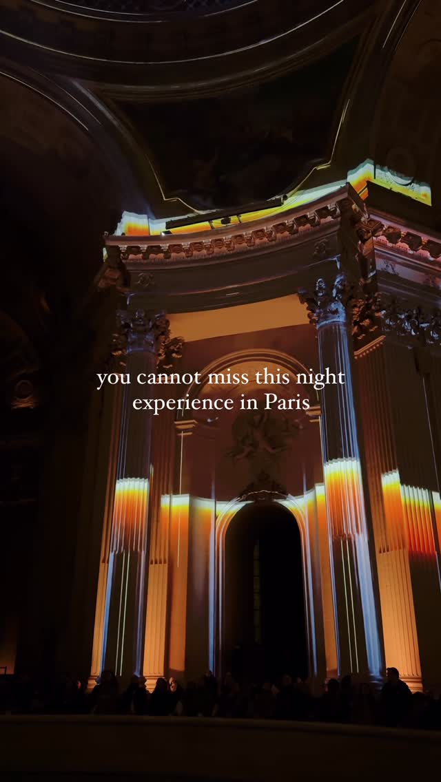Paris Light Show at Napoleon's Tomb