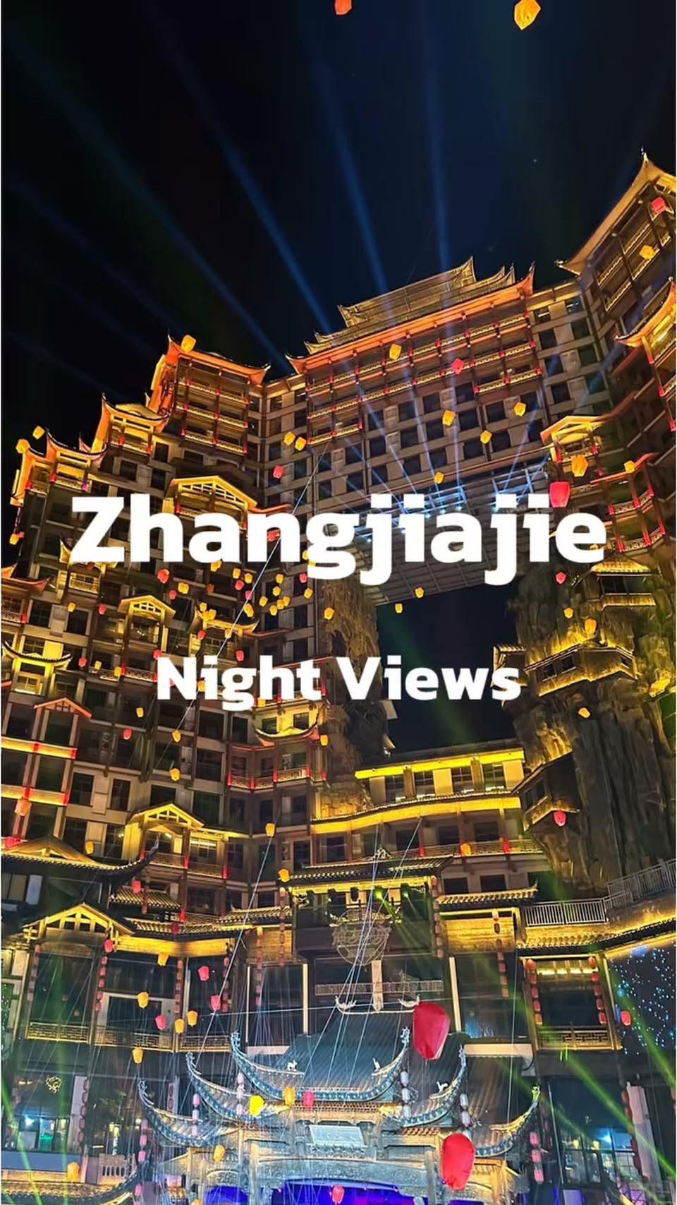 Scenic Wonders Of Zhangjiajie And Furongzhen