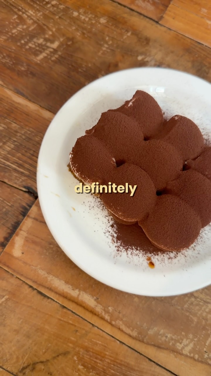 Milestone Coffee's Delicious Tiramisu