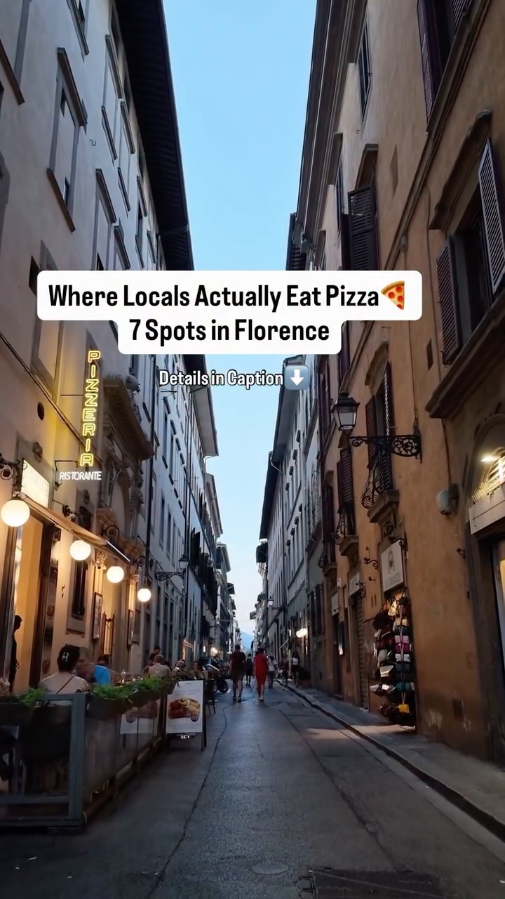Seven Florentine Pizza Spots Recommended
