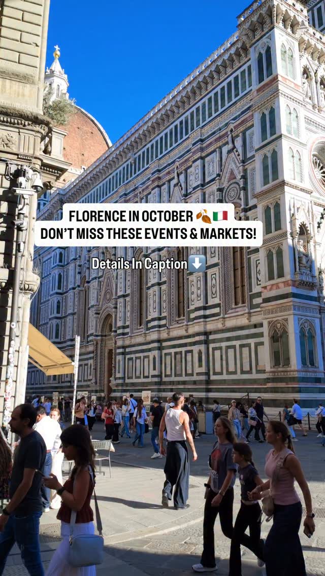 Florence October Events And Markets