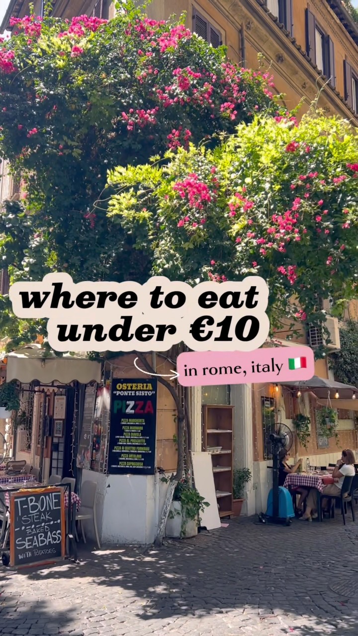 Rome's Top 5 Affordable Eats Under 10 Euros