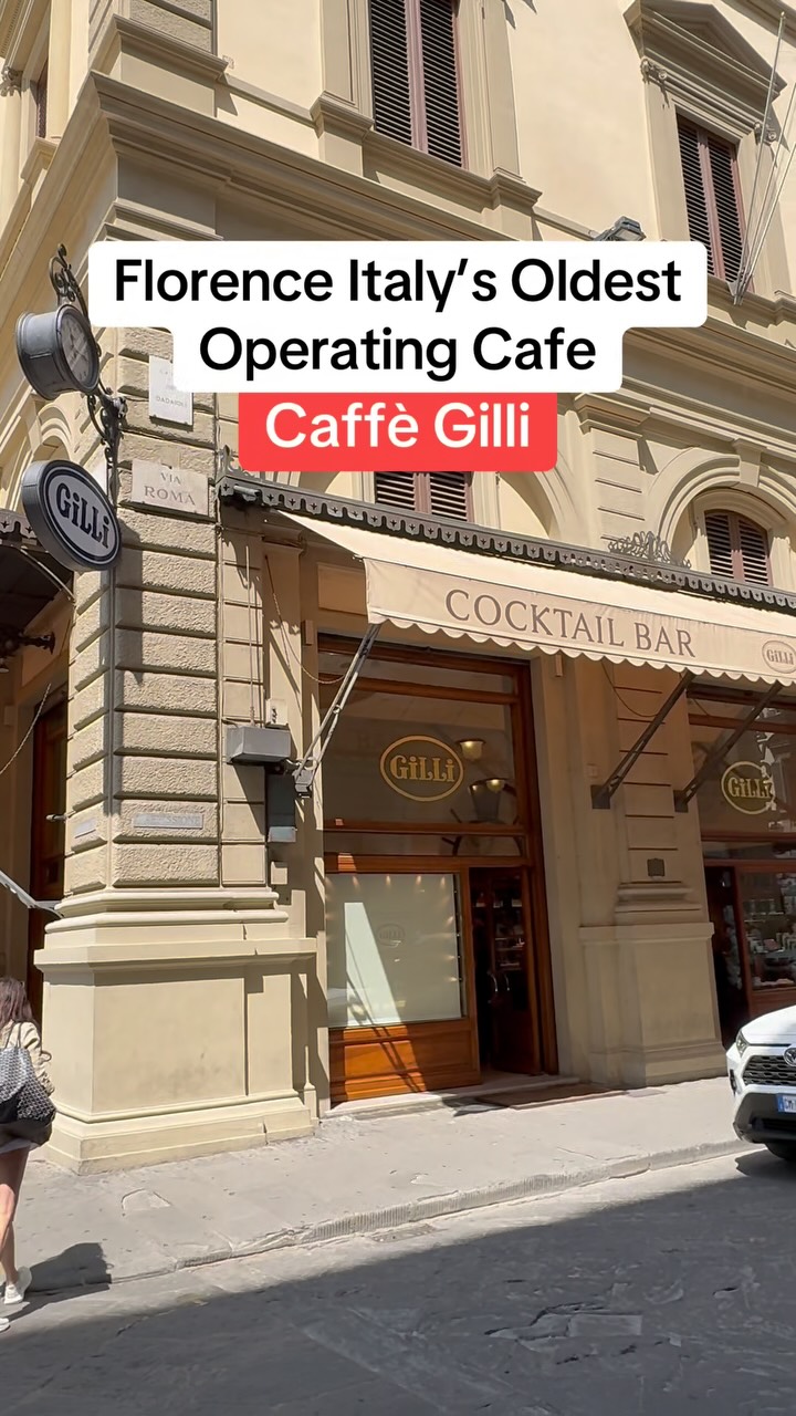 Historic Caffè Gilli in Florence