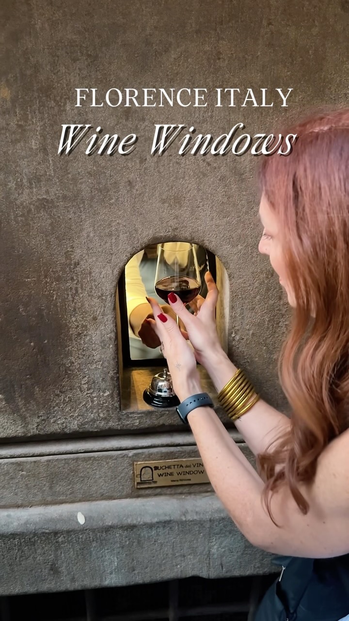 Florence Wine Windows Offer Direct Drink Service
