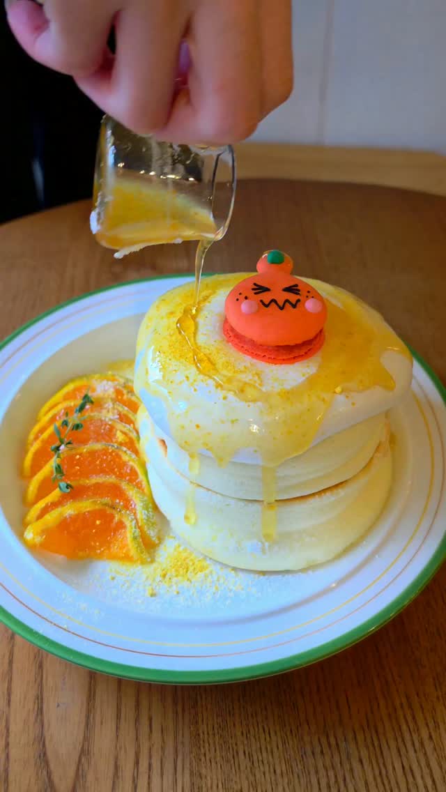 Tangy Hallabong Soufflé at TRIBE Hongdae