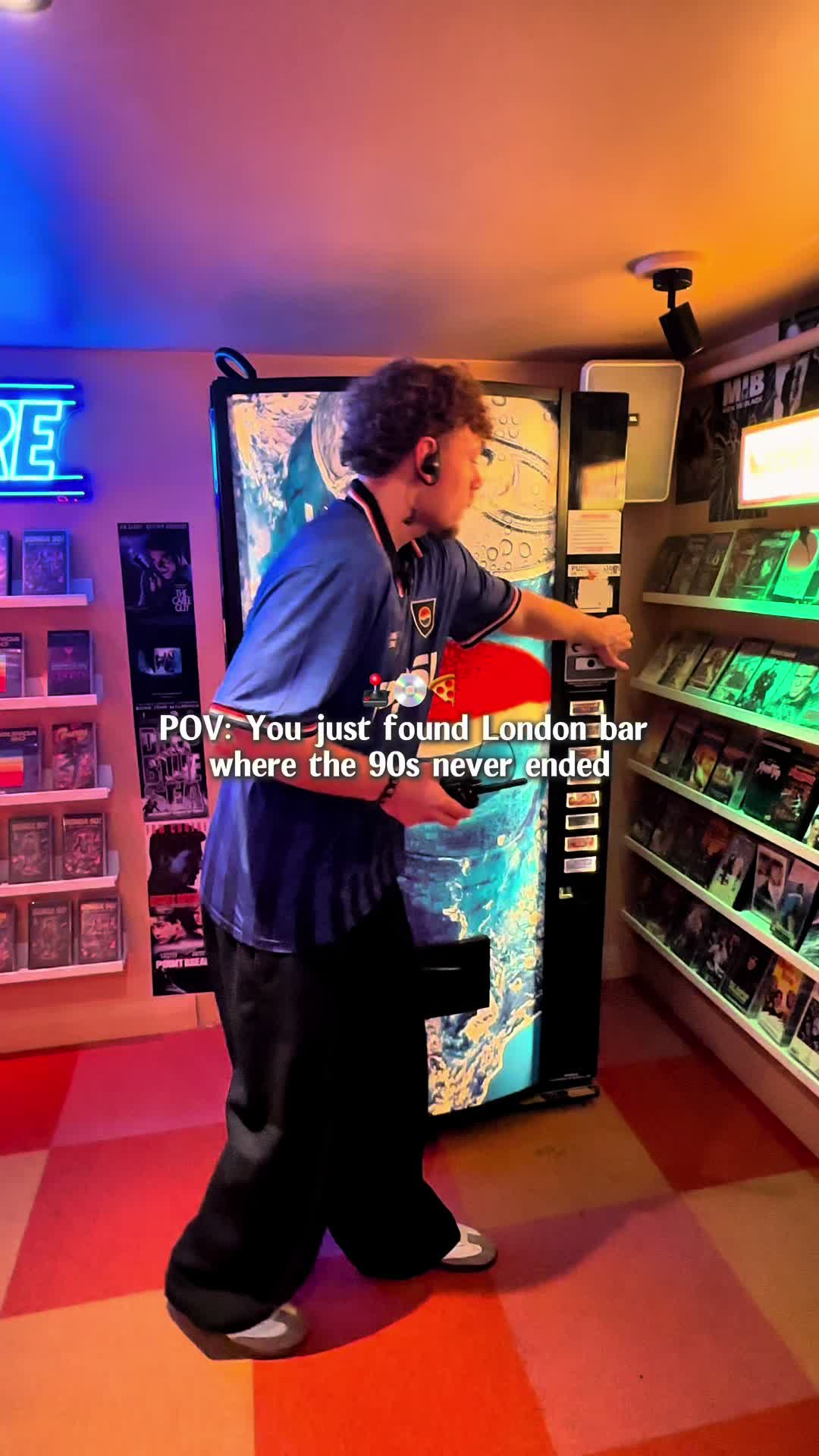London Bar Blends 90s Nostalgia With Games